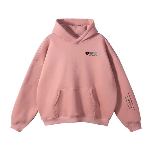 Heal Anyway Hoodie (Pink peach)