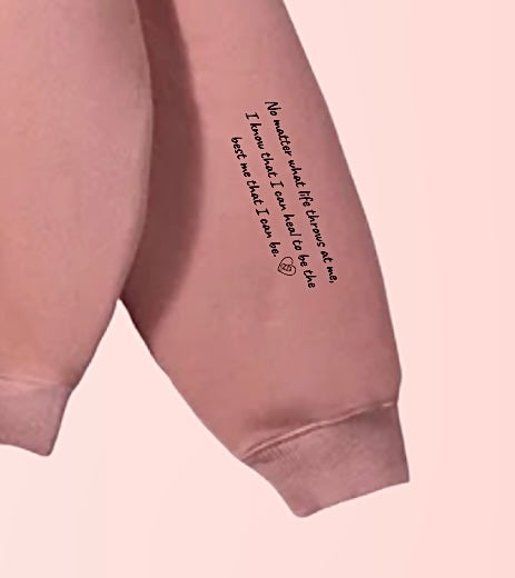 Heal Anyway Hoodie (Pink peach)